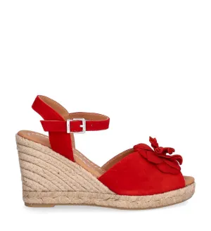 A8604 - Red Fuoco Suede