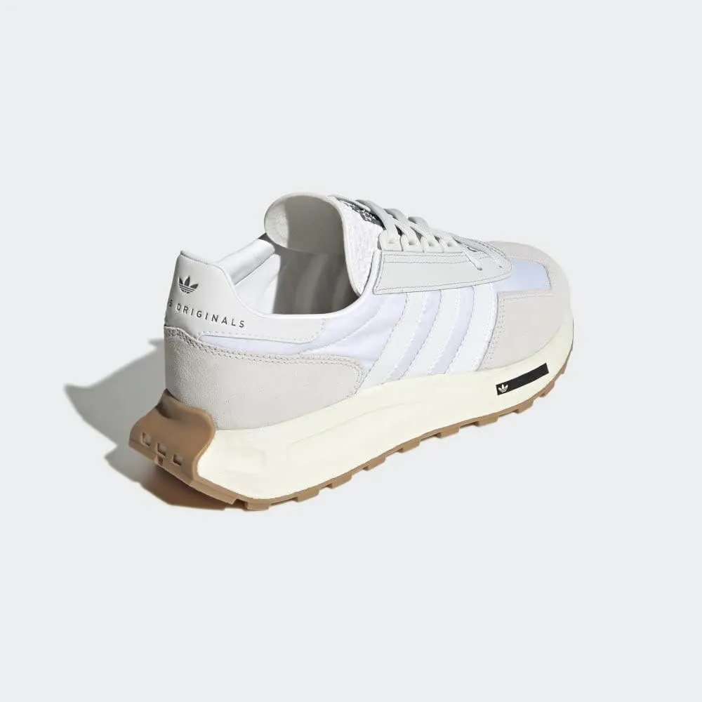 adidas Mens Retropy E5 Lace Up Sneakers Shoes Casual - Off White
