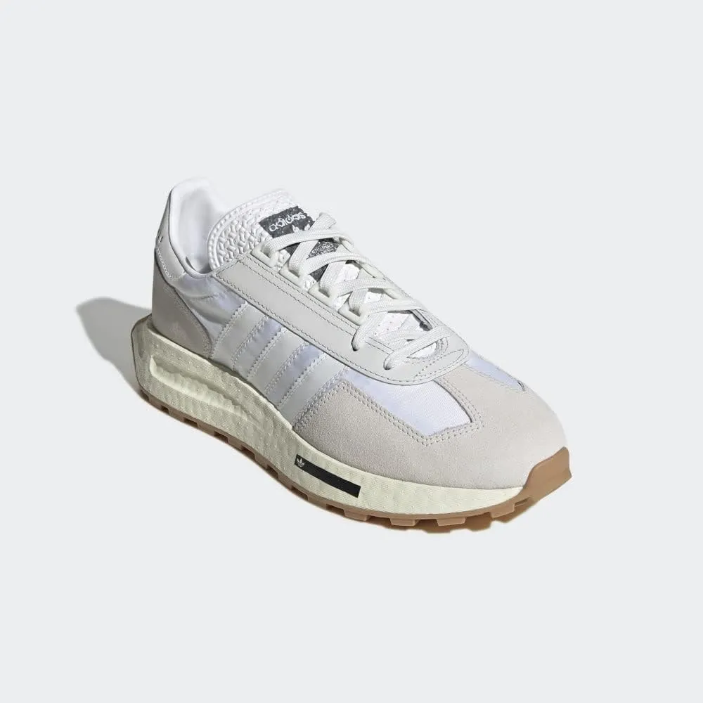adidas Mens Retropy E5 Lace Up Sneakers Shoes Casual - Off White