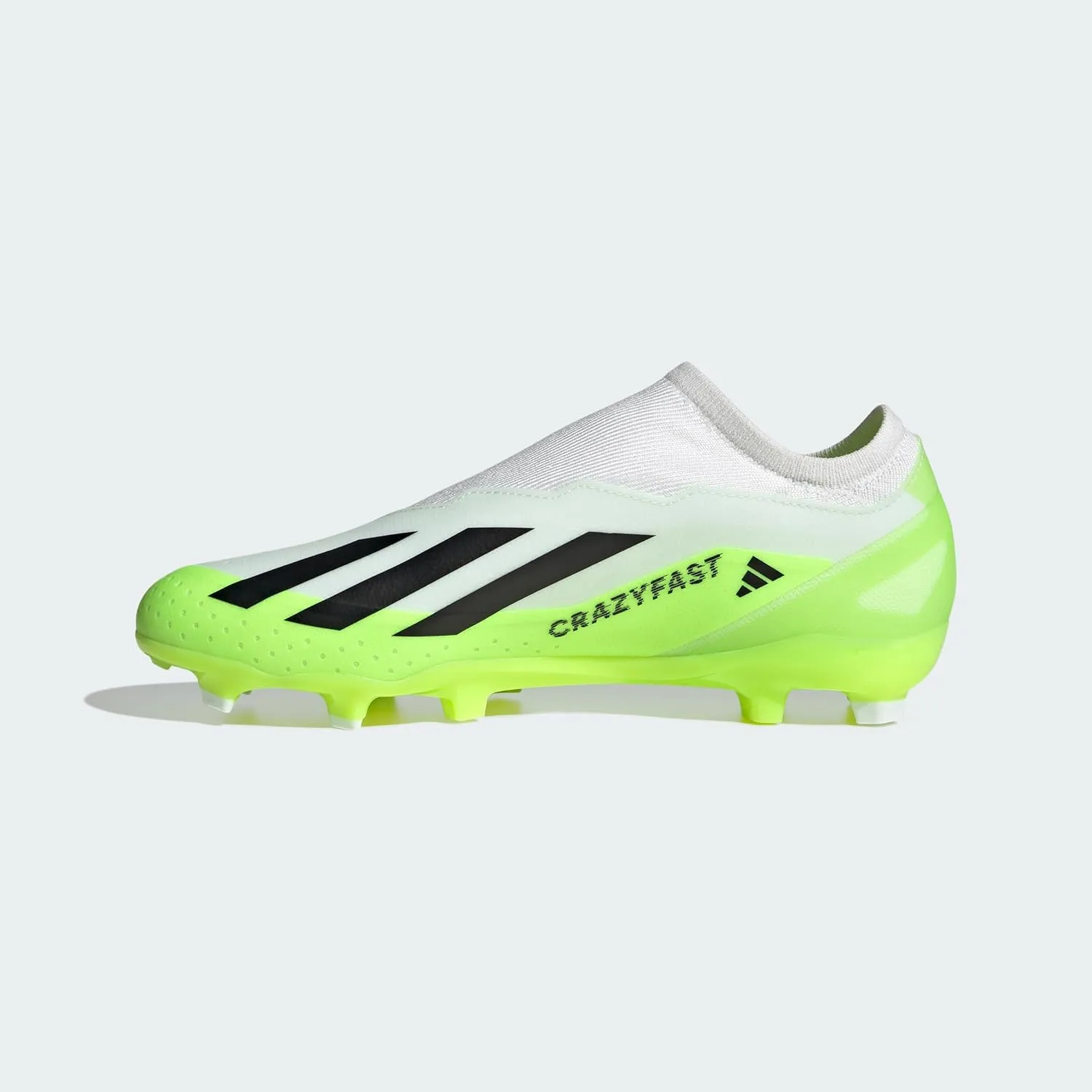 adidas Mens X Crazyfast.3 Firm Ground Soccer Cleats Cleated, Firm Ground - Black