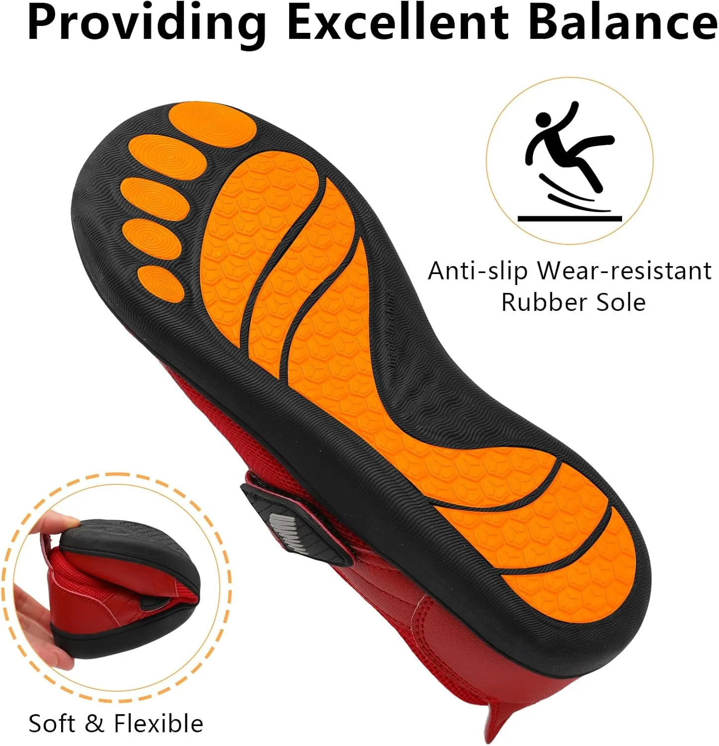 BARERUN Womens Walking Shoes Classic Mary Jane Flats Wide Toe Diabetic Shoes for Women Adjustable Breathable Lightweight Daily Barefoot Shoes