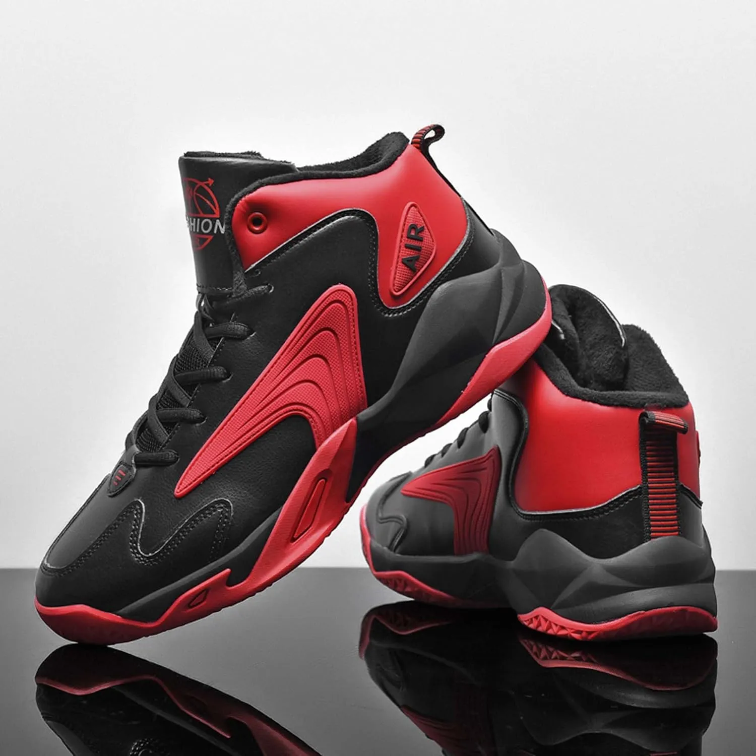 Basketball Sneakers for Men, High Top Womens or Mens Sneakers for Street or Court, Shoes Men and Woman Sizes