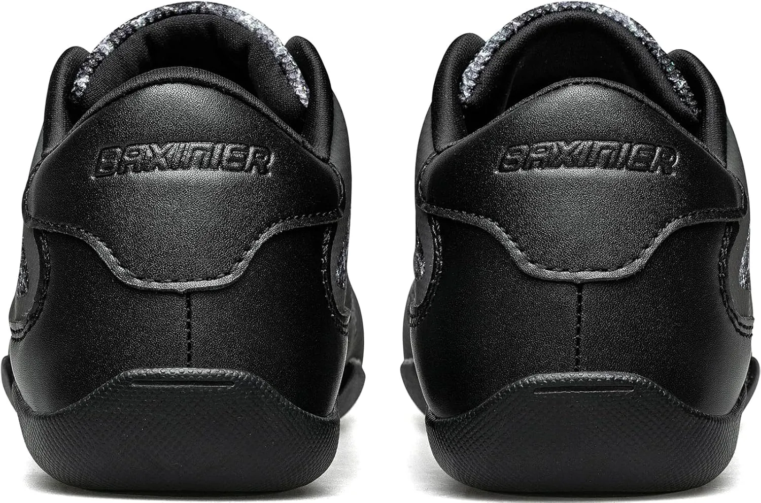 BAXINIER Girls Cheer Shoes White Cheerleading Dance Shoes Kids Athletic Training Tennis Shoes Youth Competition Sneakers