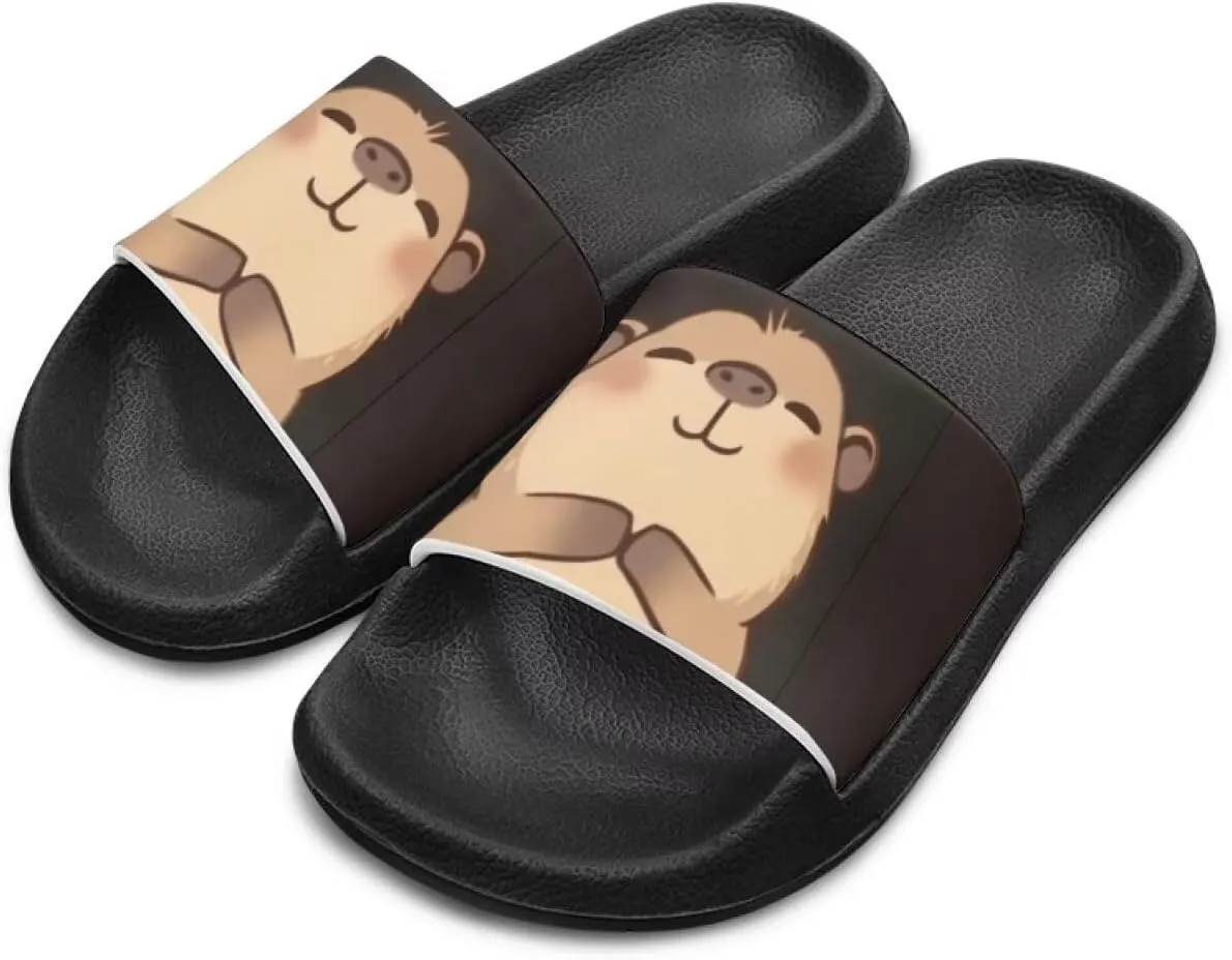 Boy & Girls Slide Sandals Kids Shower Shoes Non Slip Summer Slippers Beach Sandals