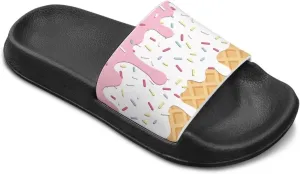 Boy & Girls Slide Sandals Summer Shoes Kids Shower Slippers Non Slip Girls Sandals