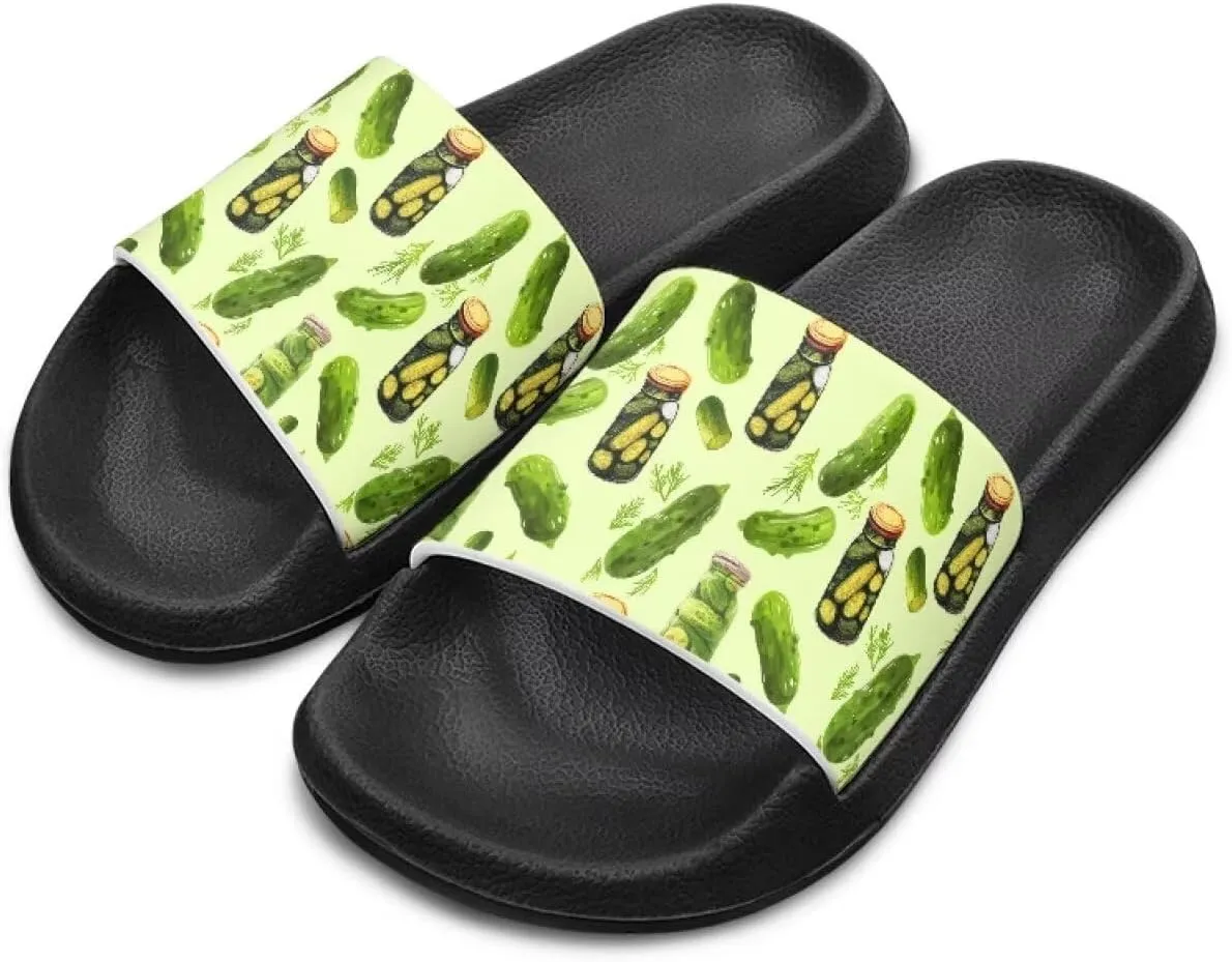 Boy & Girls Slide Sandals Summer Shoes Kids Shower Slippers Non Slip Girls Sandals
