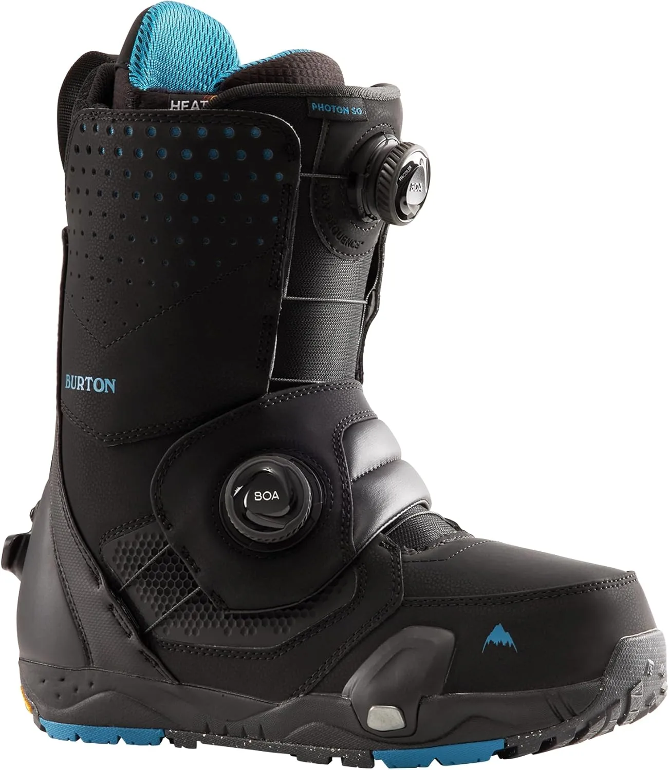 Burton Men's Photon Step On Wide Snowboard Boots, Black, 12