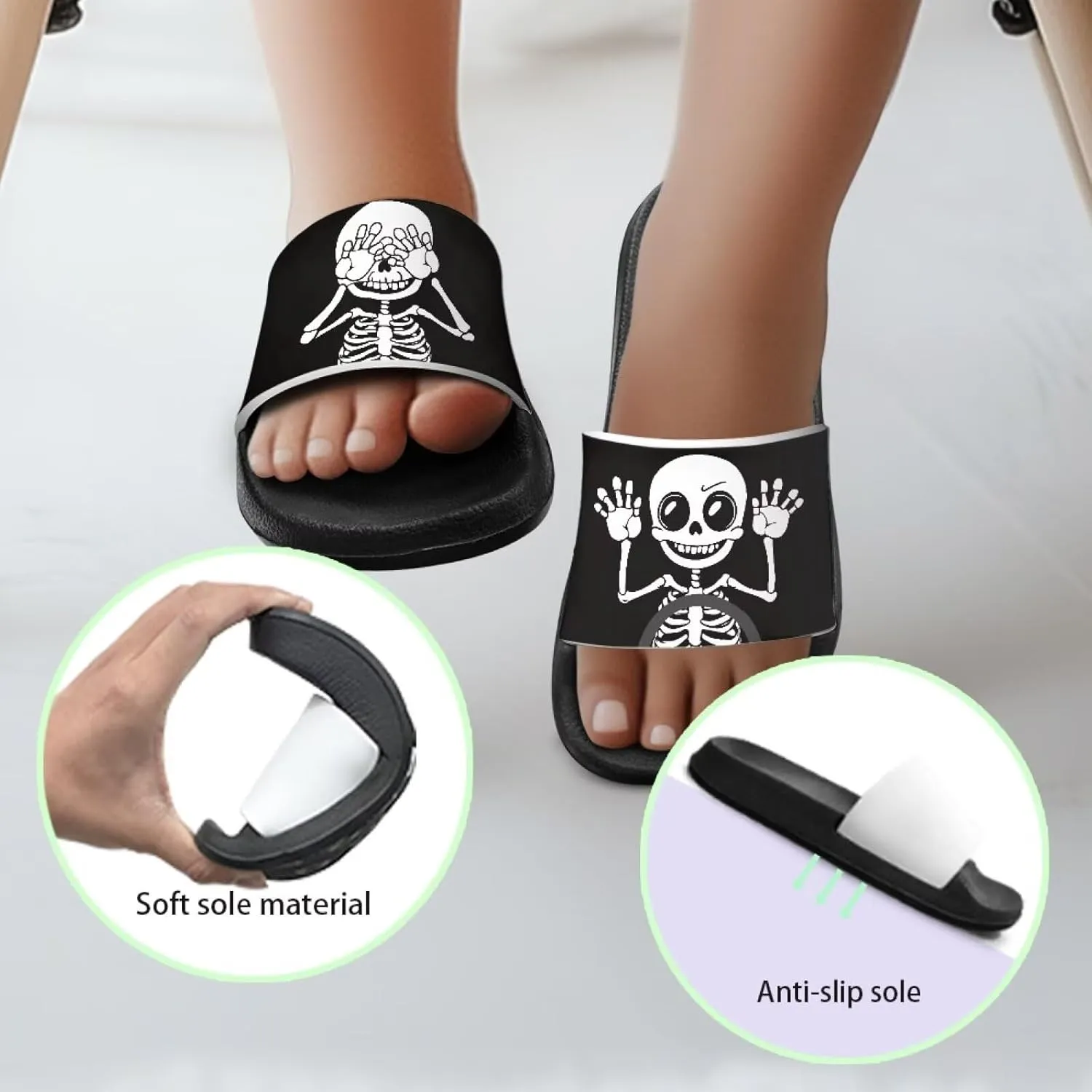 Comfortable Girls Sandals Toddler Kids Shower Shoes Summer Slippers Girls Flip Flops