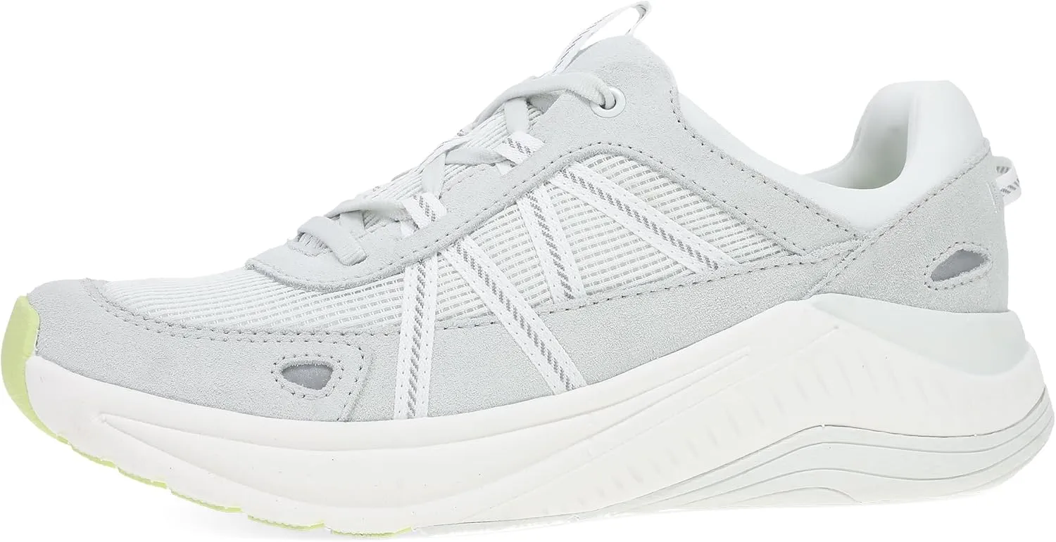 Dansko Poppy Walking Sneakers for Women - Comfortable, Breathable Walking Shoes with Arch Support - Stain Resistant with Lightweight Rubber Outsole