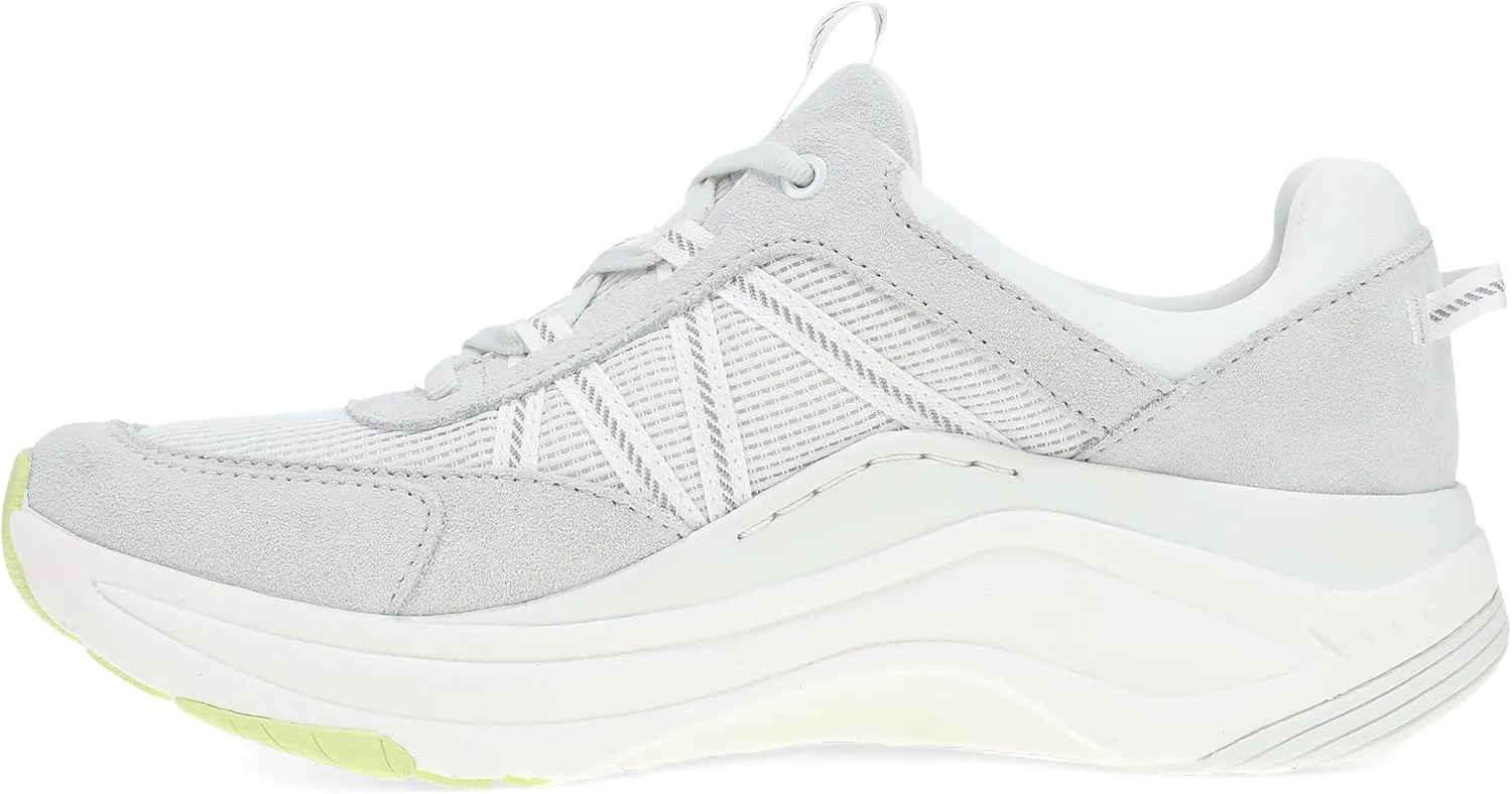 Dansko Poppy Walking Sneakers for Women - Comfortable, Breathable Walking Shoes with Arch Support - Stain Resistant with Lightweight Rubber Outsole