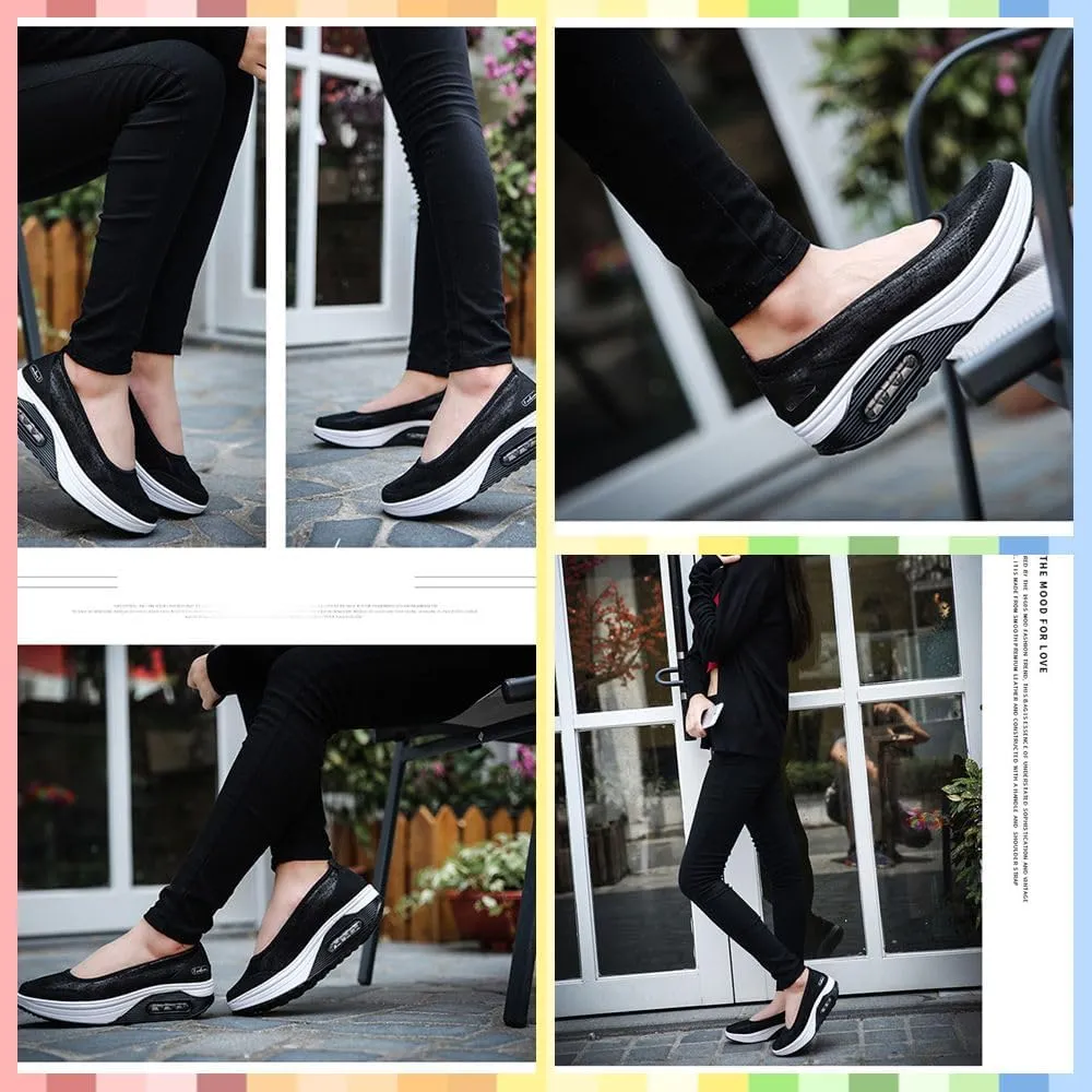 Designed for All-Day Comfort, These Stylish Orthopedic Sneakers Feature air Cushioning, Arch Support, and Memory Foam Soles to Keep Every Step Light and Easy.