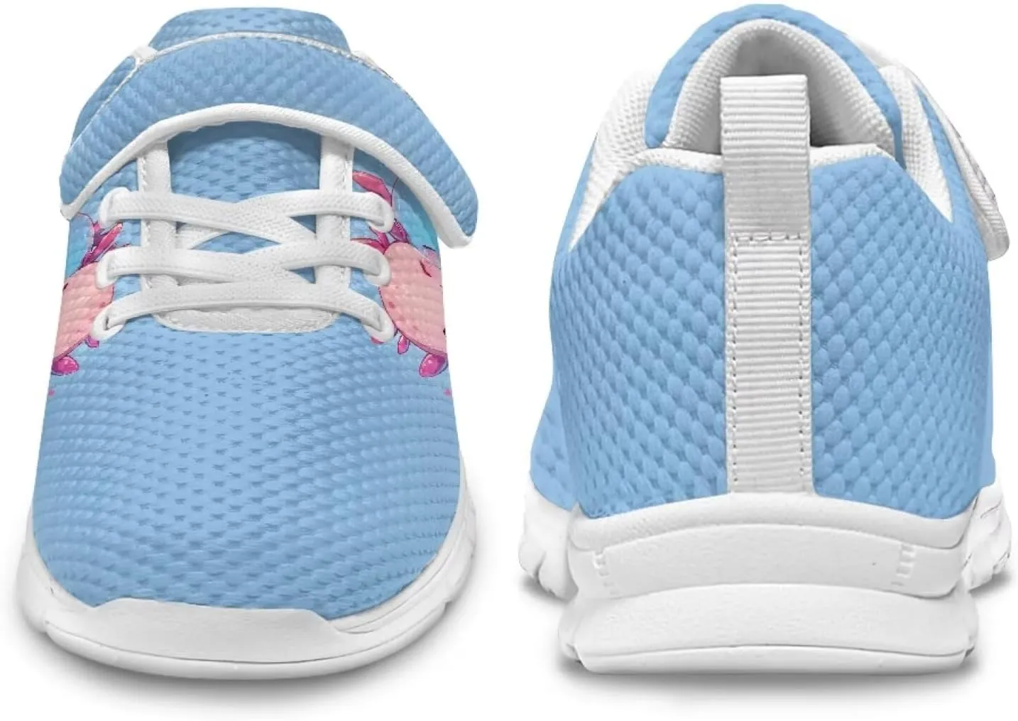Doojoayie Little Girl Tennis Shoes School Sneakers for Girls Hook and Loop Footwear
