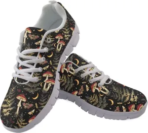 Doojoayie Wide Width Womens Running Shoes with Lace Up for Ladies Tennis Shoes