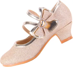 EIGHT KM Mary Jane Shoes for Girls - Toddler Shoes Girl Mary Jane Flats Kid Shoes - Multi Sizes & Colors for Ages 3-13 Years Baby Girl Shoes - Party Wedding Heels for Girls
