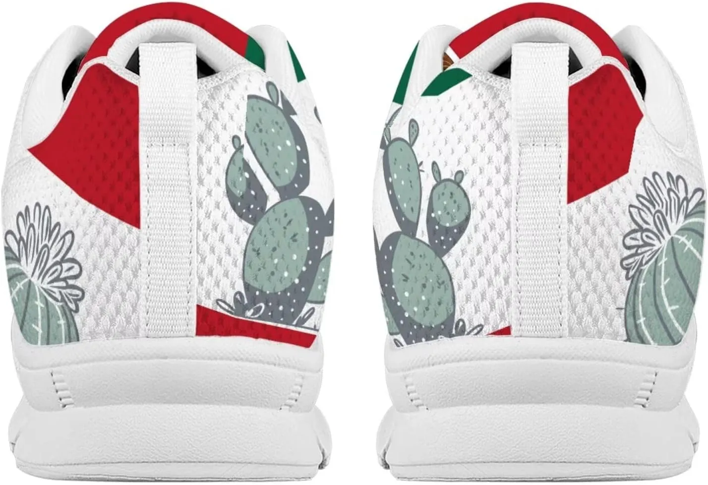 Forchrinse Mexico Splash Ink Sneakers Unisex National Walking Tennis Shoes for Women Men Festival Sneakers Lightweight
