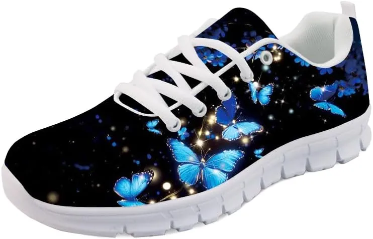 Forchrinse Spiral Tie Dye Print Running Shoe for Men/Women,Lightweight Fashion Sneakers Road Walking Shoes
