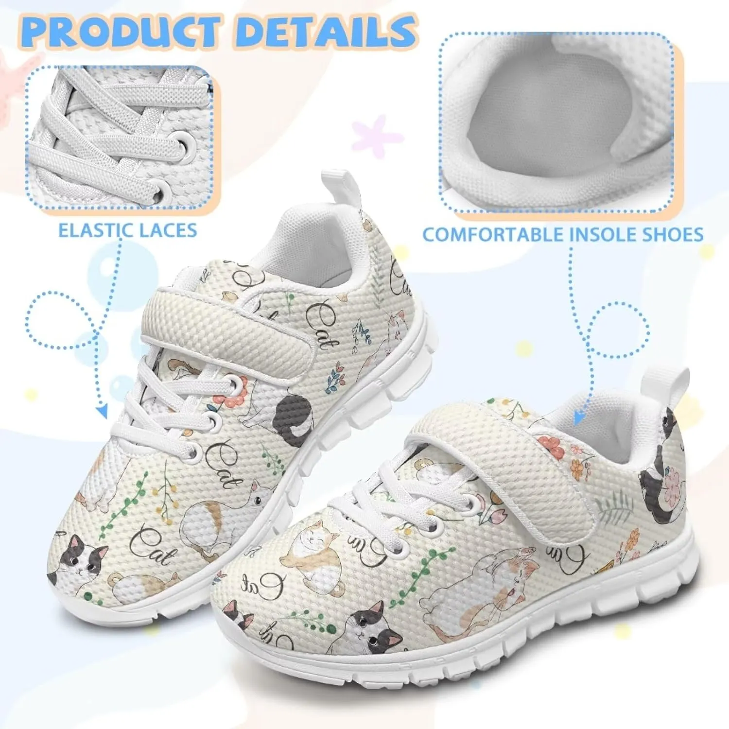 Forchrinse Tie Dye Sea Turtle Print Kids Hook&Loop Sneakers Boys Girls 3D Animal Print Tennis Running Sneakers Lightweight Fashion Sneakers for Toddlers