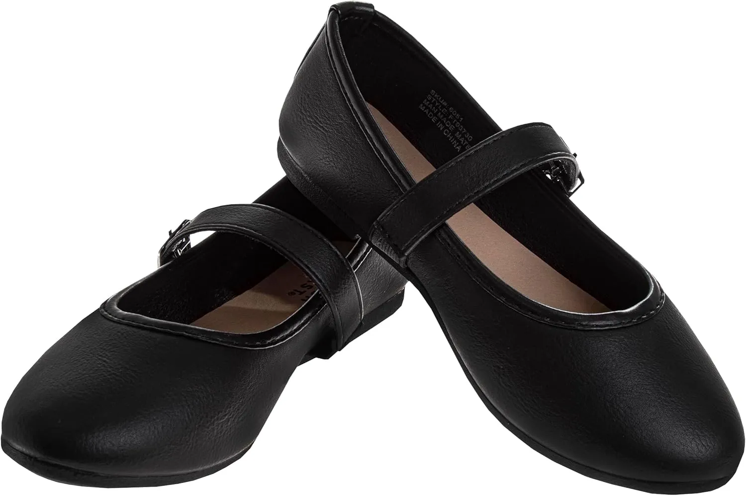 French Toast Girls Mary Jane Dress Formal Slip-On Shoes School Kids Uniform Flats Ballet Strap (Size Toddler, Little Kid, Big Kid)