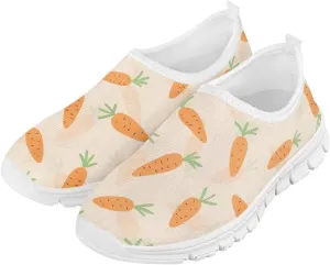 Girls Easter Gift Shoes Non Slip Tennis Slip On Shoes for Holiday Travel