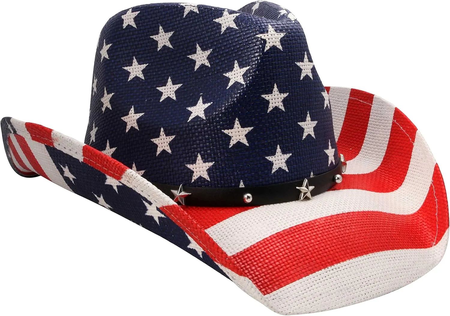 grinderPUNCH Western Outback Cowboy Hat Men's Women's Style Classic Straw Western Cowgirl Hat