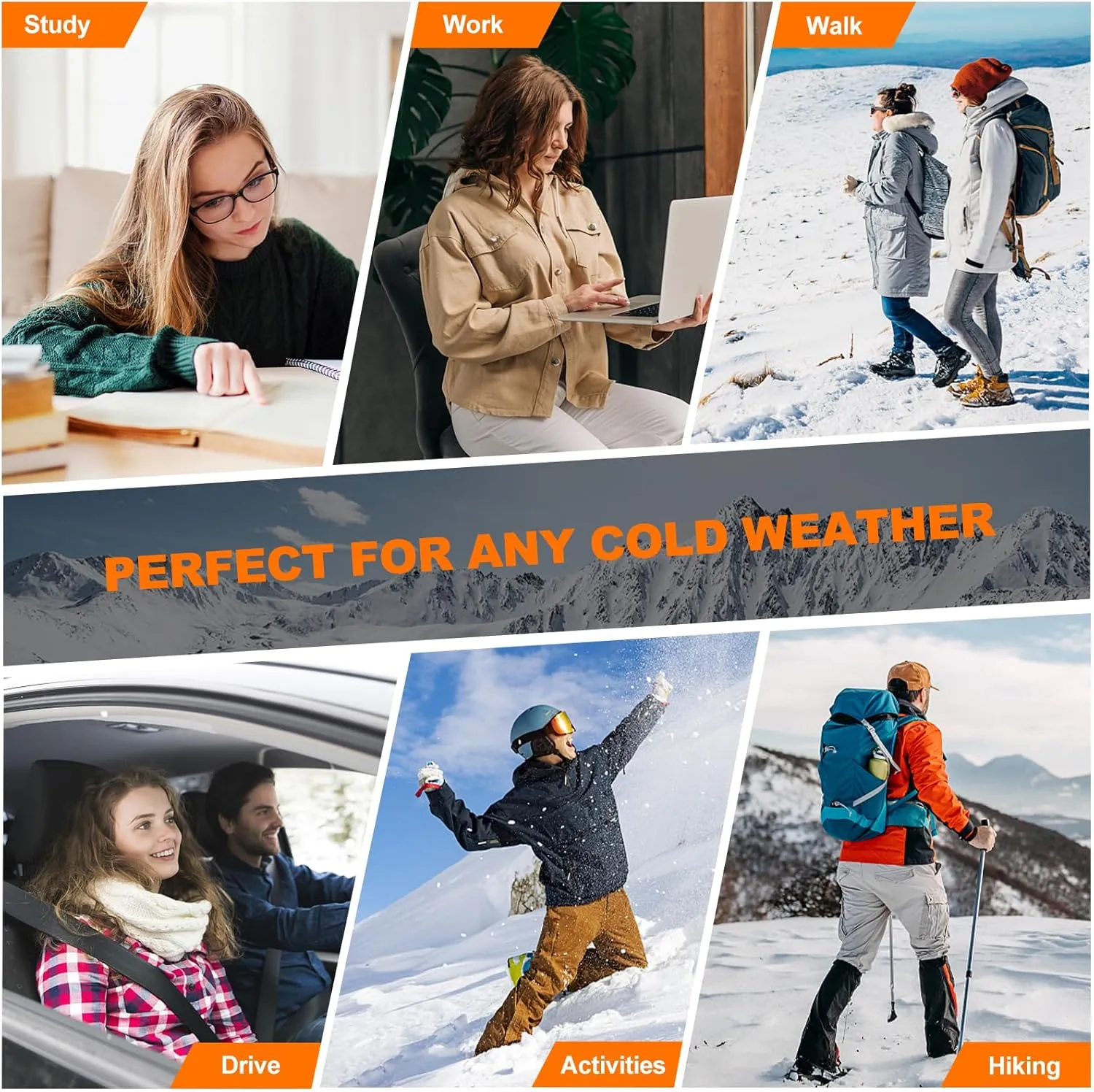 Heated Boot for Women, Heating Foot Warmer Shoes Non-Slip Snow Boots Breathable Waterproof Rechargeable Electric Heat House Slippers 7.4V Batterys Keep Feet Warm Winter Indoor Outdoor Unisex