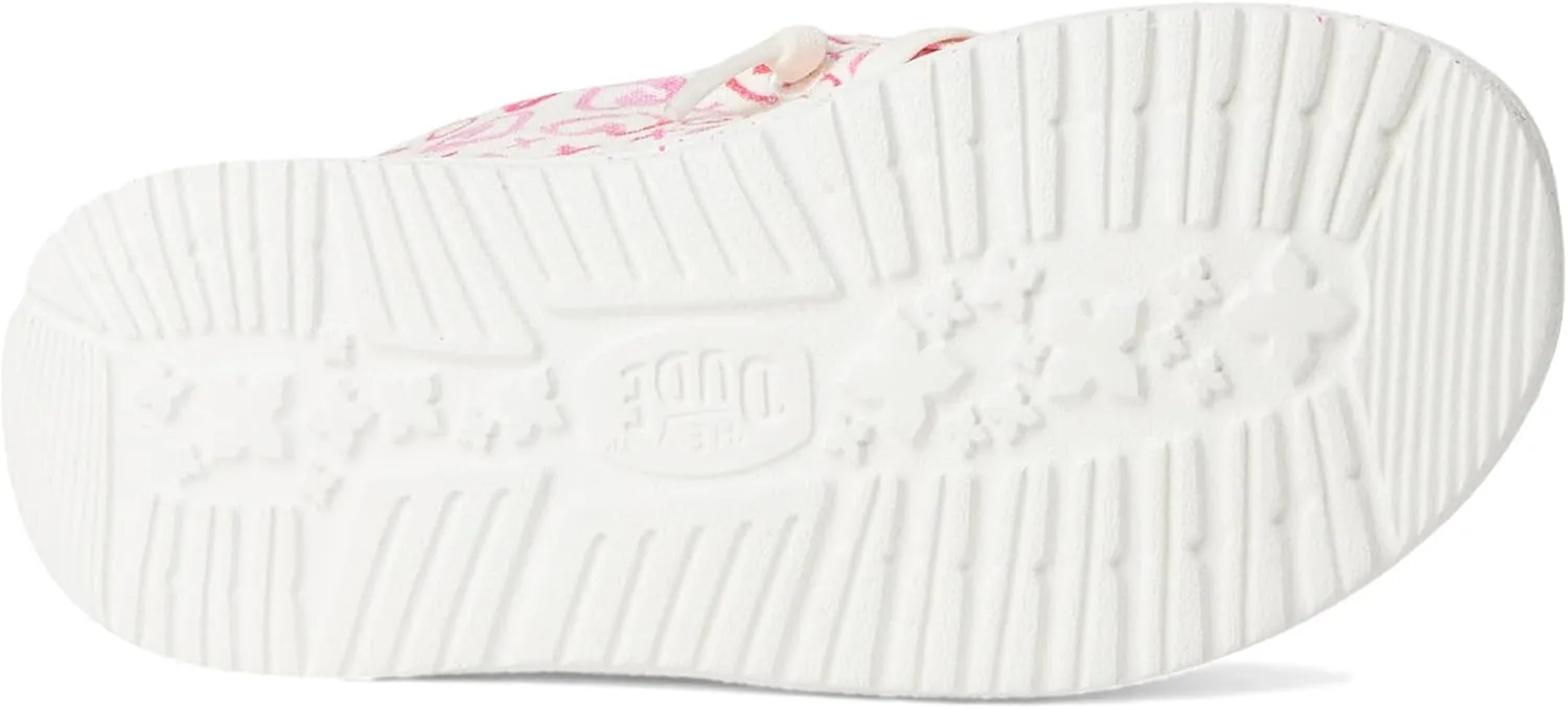 Hey Dude Girl's Wendy Watercolor Hearts (Little Big Kid) Loafer