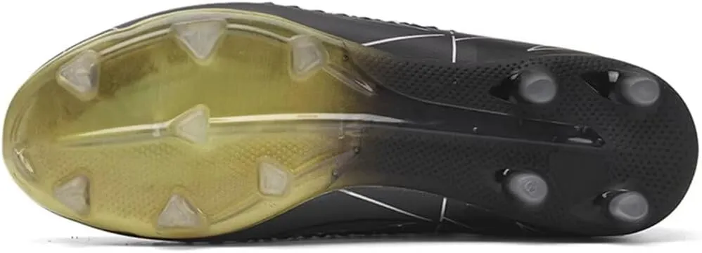 High-Top Soccer Cleats for Mens Womens Football Boots Youth Lightweight Professional Soccer Shoes Firm Ground