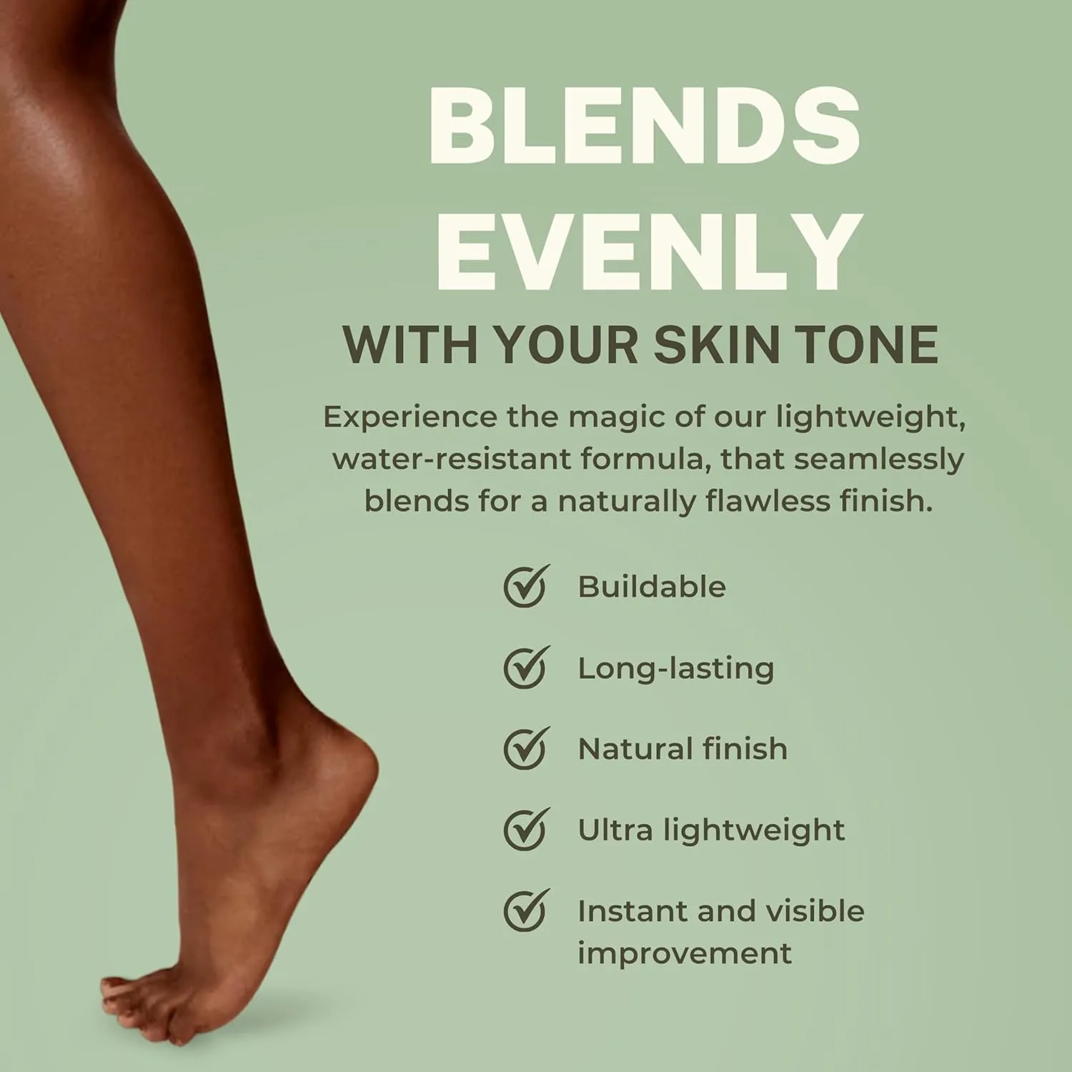 is A Toe Corn Makeup That Instantly Hides Toe Corns | Water-Resistant | Foot Care | Body and Scar Blemishes | Tattoo Cover up | Gifts for Her (CHESTNUT)