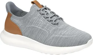 Johnston & Murphy Amherst 2.0 Lace-Up Gray Heathered Knit 9W US
