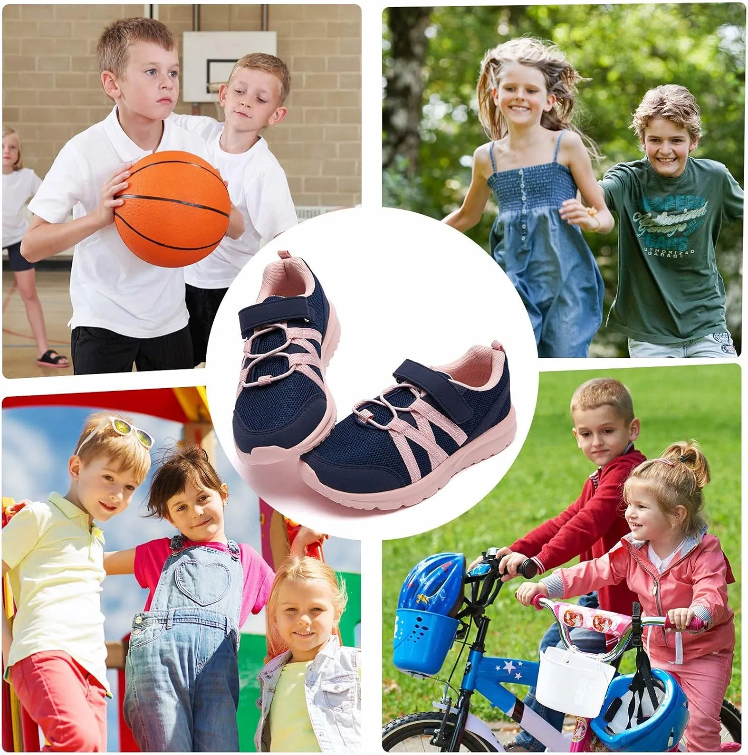 K KomForme Toddler Boys Girls Athletic Shoes Kids Tennis Running Sneakers