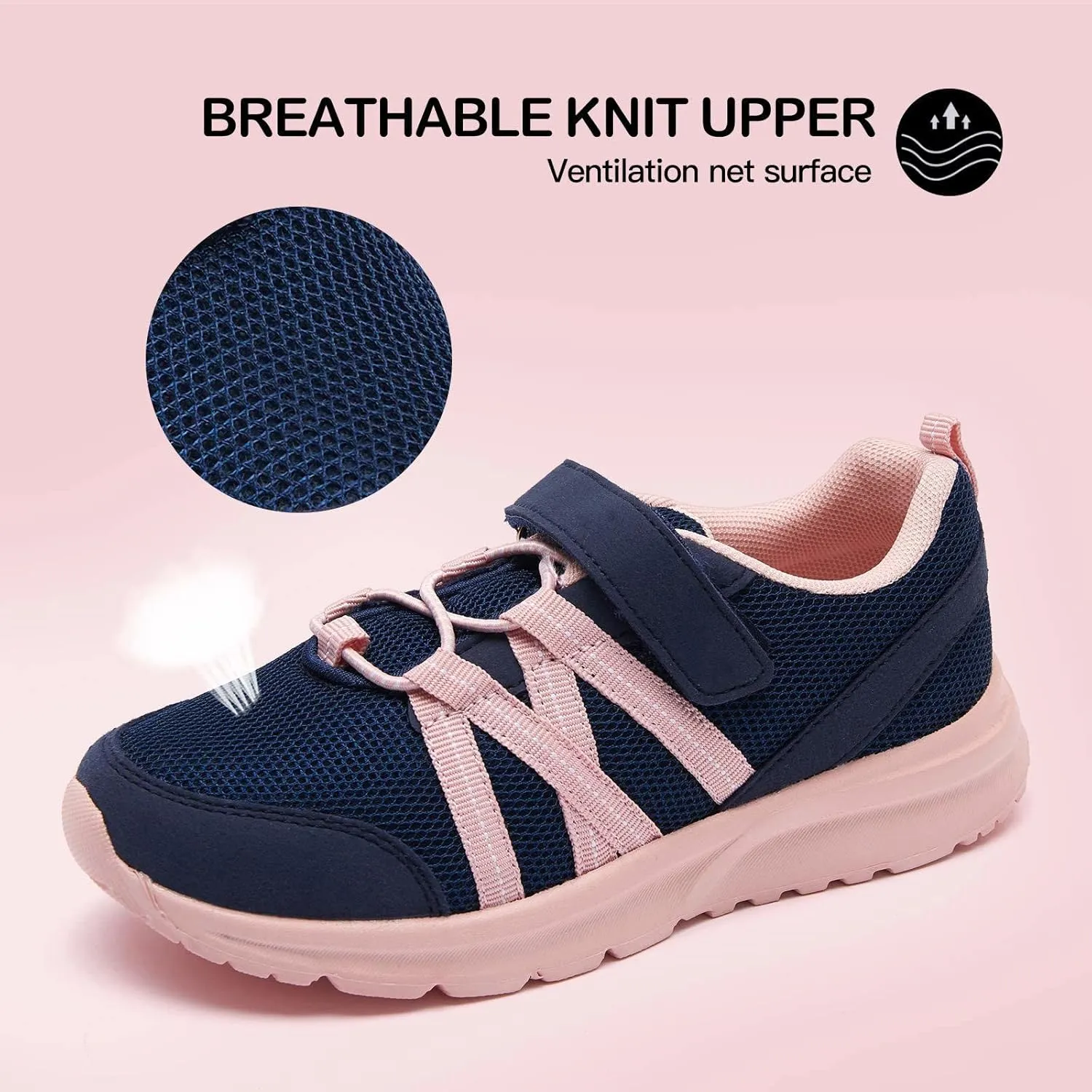 K KomForme Toddler Boys Girls Athletic Shoes Kids Tennis Running Sneakers