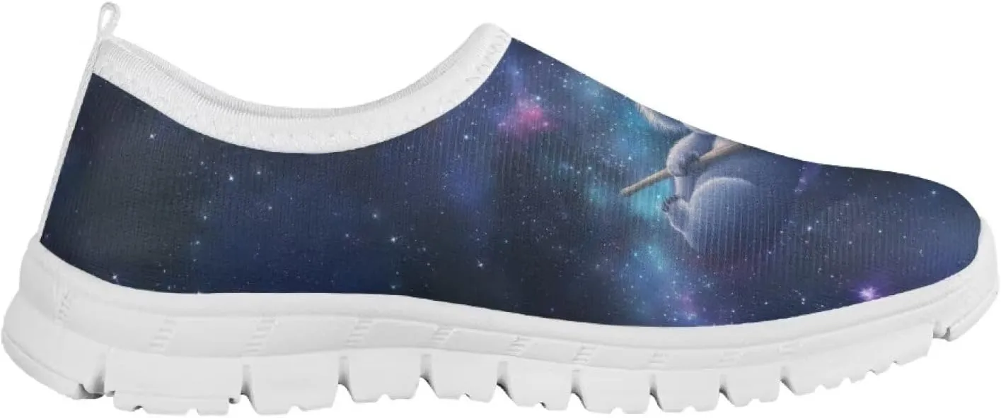 Kids School Running Athletic Shoes Girls Slip On Sneakers for Travel