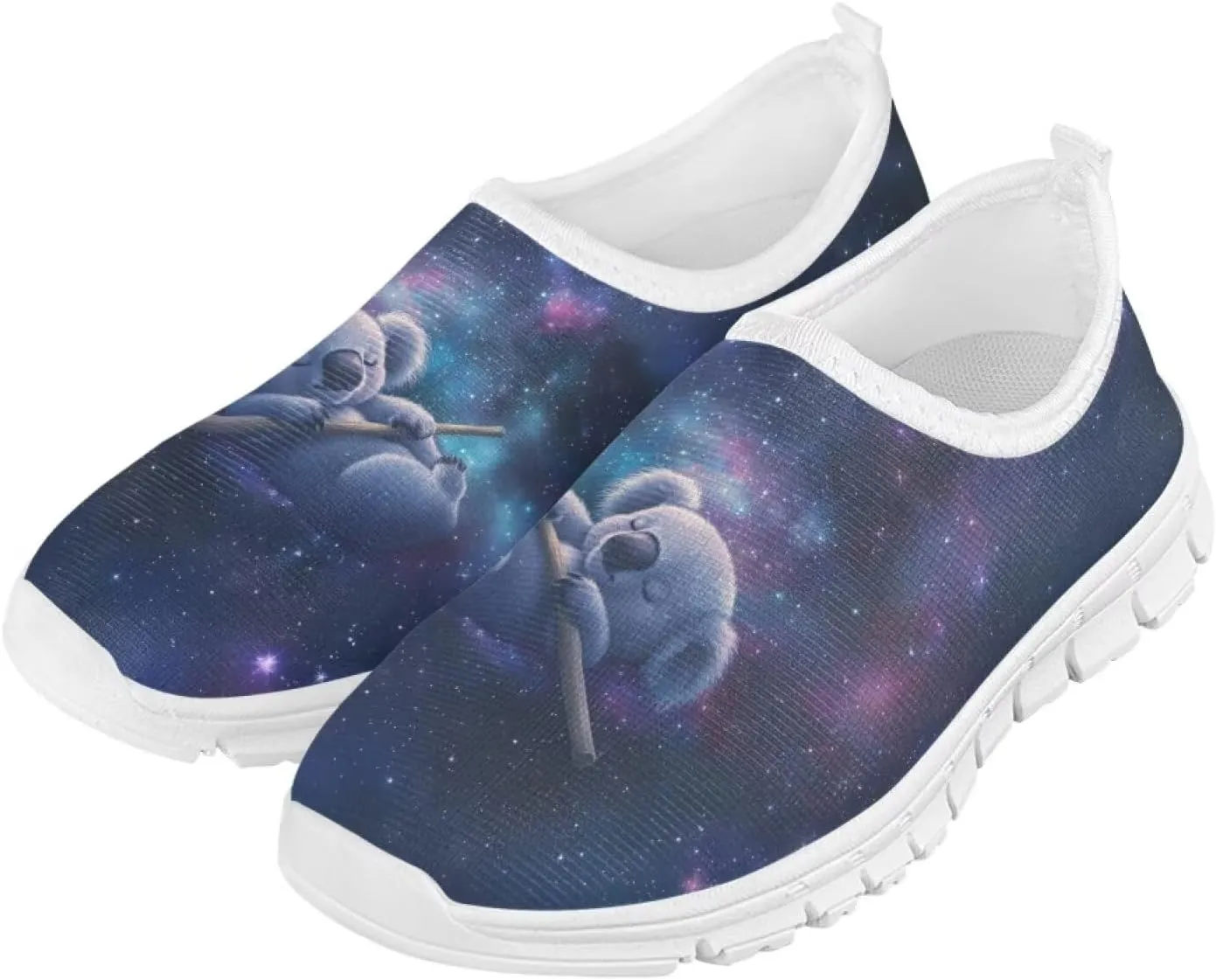 Kids School Running Athletic Shoes Girls Slip On Sneakers for Travel