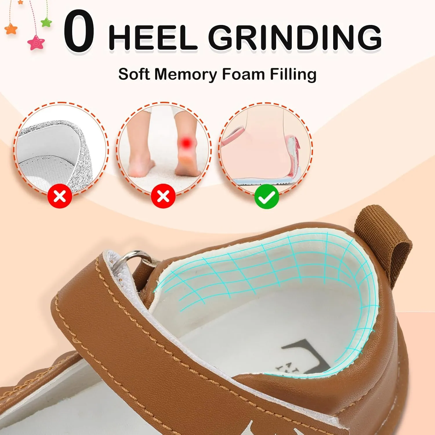 L-RUN Toddler Girl Mary Jane Dress Shoes Little Girls Uniform School Shoes Non-Slip Ballet Flats Flower Girls Shoes for Wedding Party Concert
