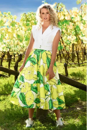Long Heart Skirt Sz L (12-14)