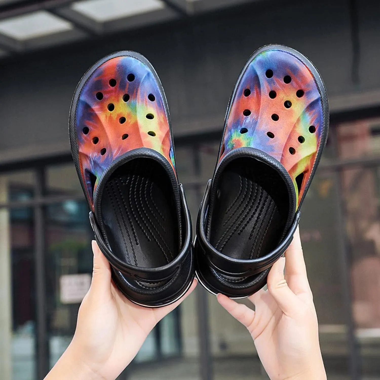 Meidiastra Womens Garden Clogs Shoes Lightweight Mule Breathable Sandals Water Slippers Footwear
