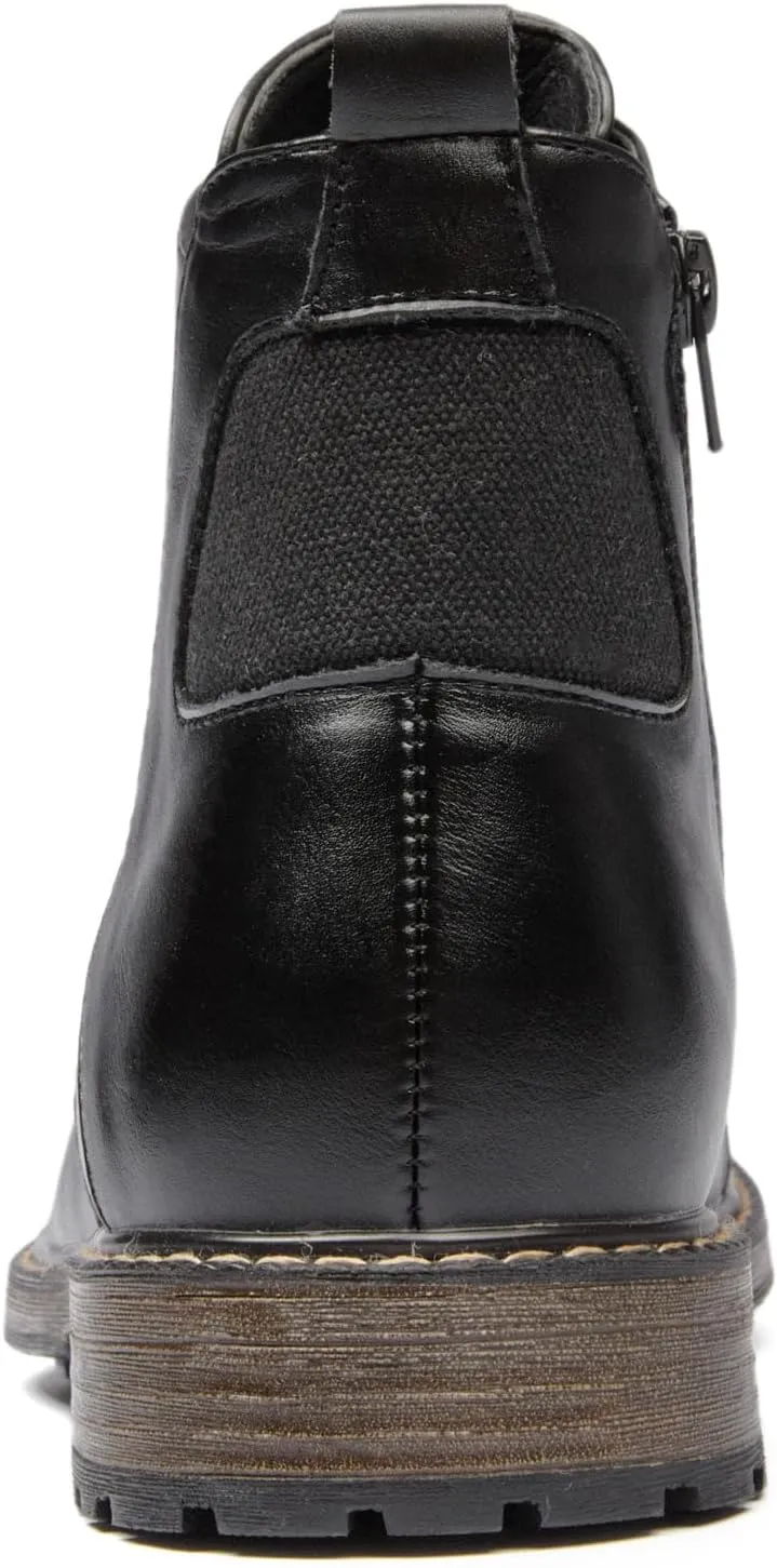 Men's Ankle Boots Lace-Up Dress Shoes, Oxford Business Shoes for Men.