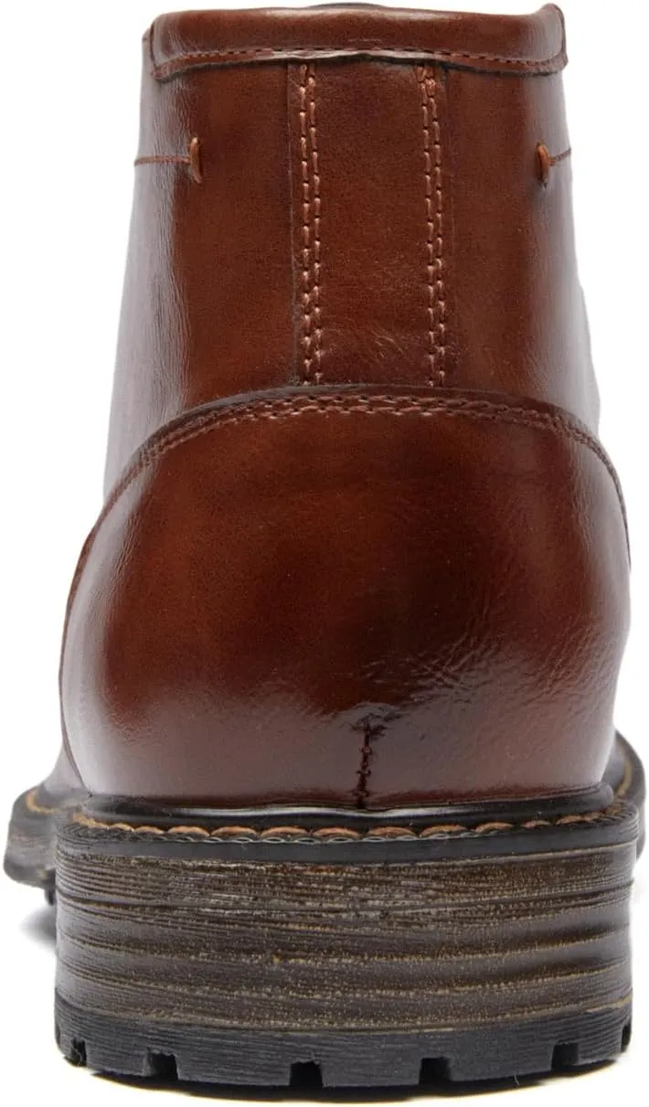 Men's Boots Lace-Up Casual Chukka Boots Oxford Dress Boots for Men.