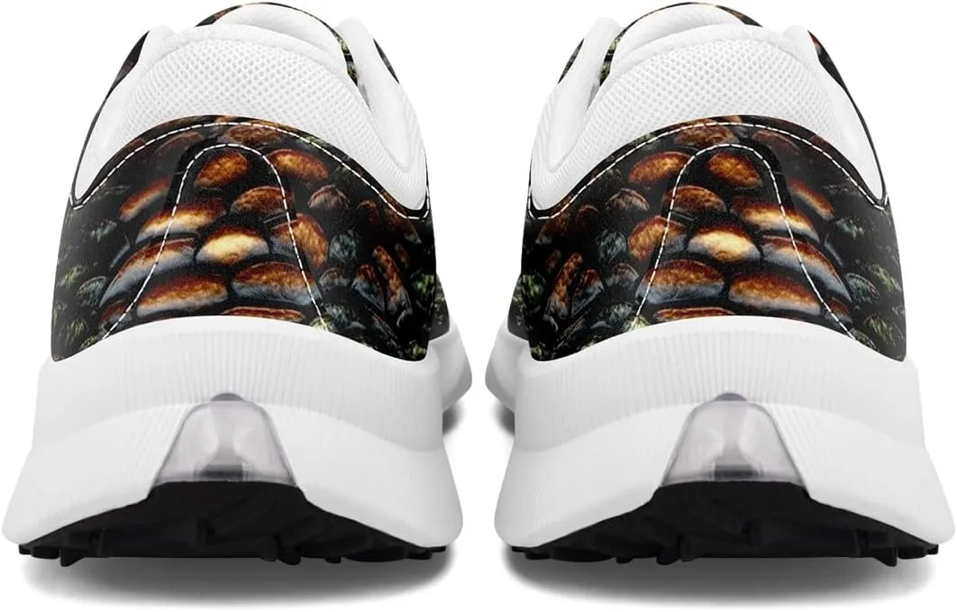 Men's Dragon Golf Shoes, Athletic Spikeless Golf Sneakers Non-Slip Cushion Waterproof Walking Shoes for Women