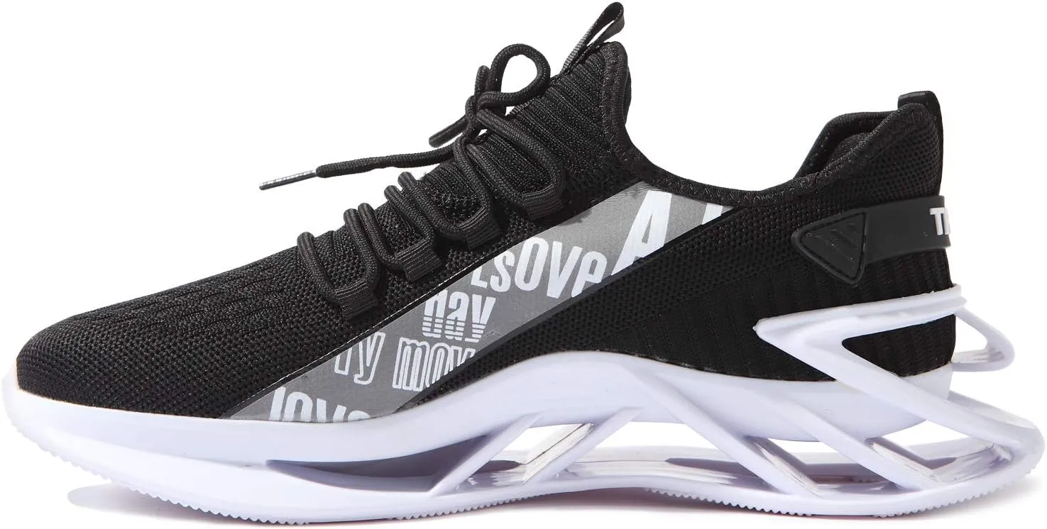 Men's Running Sports Walking Shoes Mesh Lightweight Breathable Athletic Jogging Fashion Sneakers Sneakers Tennis Blade