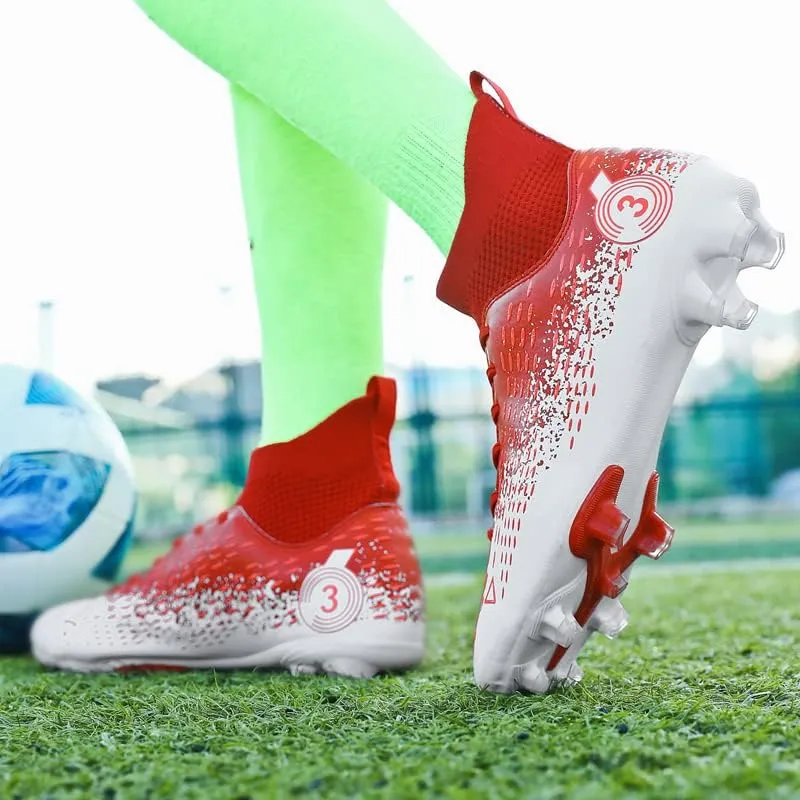 Men’s Soccer Boots Football Shoes Cleats Spike Shoes Sneaker Comfortable Adults Athletic Outdoor/Indoor/Competition/Training
