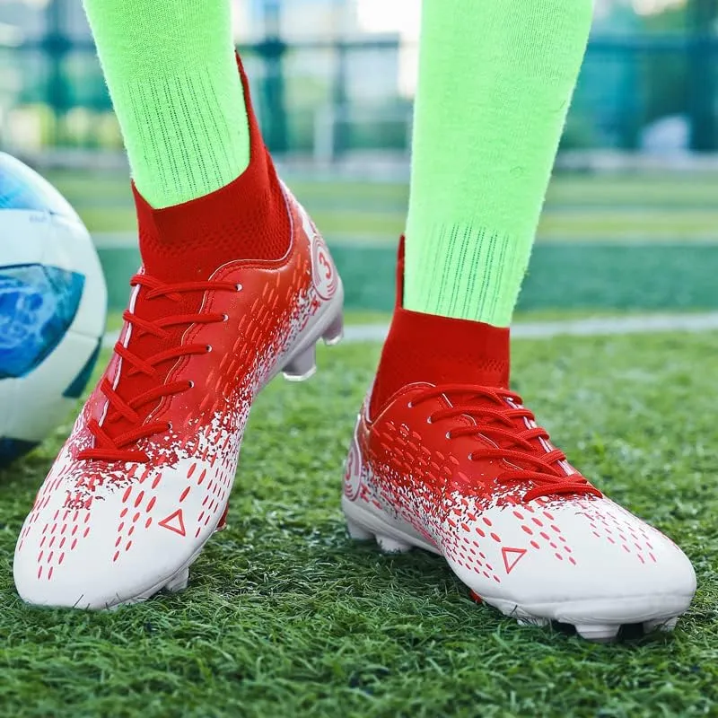 Men’s Soccer Boots Football Shoes Cleats Spike Shoes Sneaker Comfortable Adults Athletic Outdoor/Indoor/Competition/Training