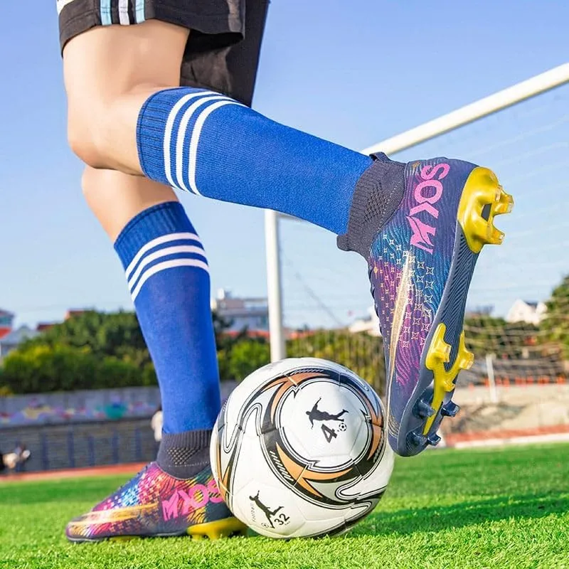 Men's Soccer Cleats Shoes Football Cleats Shoes Training Athletic Women Professional Sneaker Outdoor for AG/FG