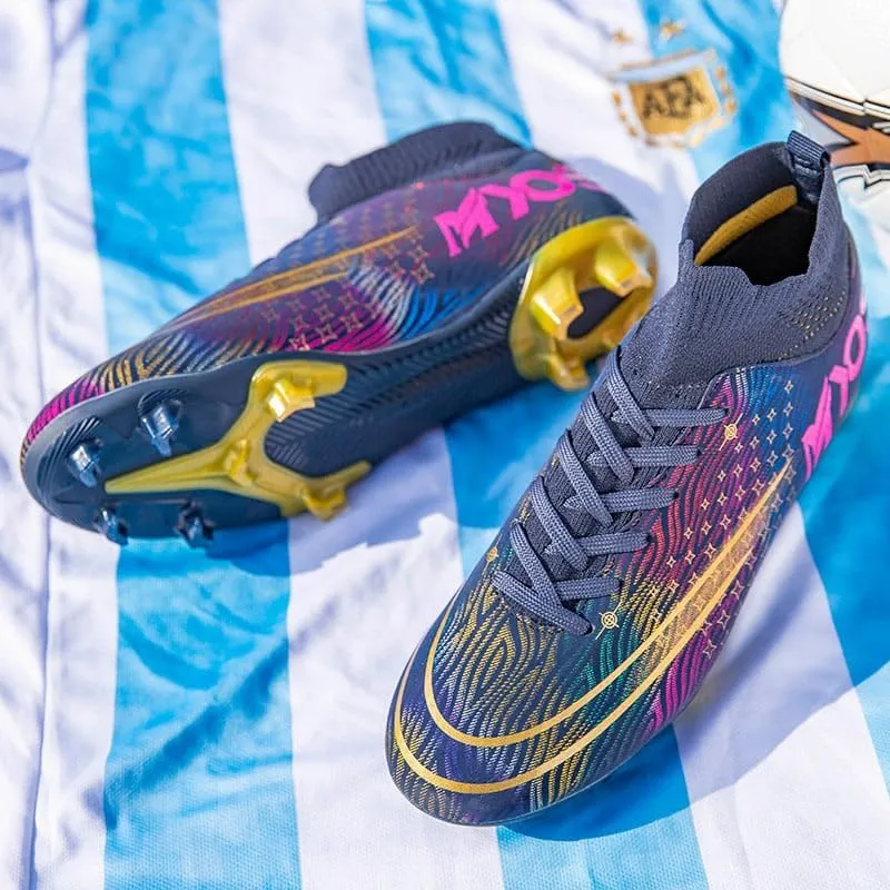 Men's Soccer Cleats Shoes Football Cleats Shoes Training Athletic Women Professional Sneaker Outdoor for AG/FG
