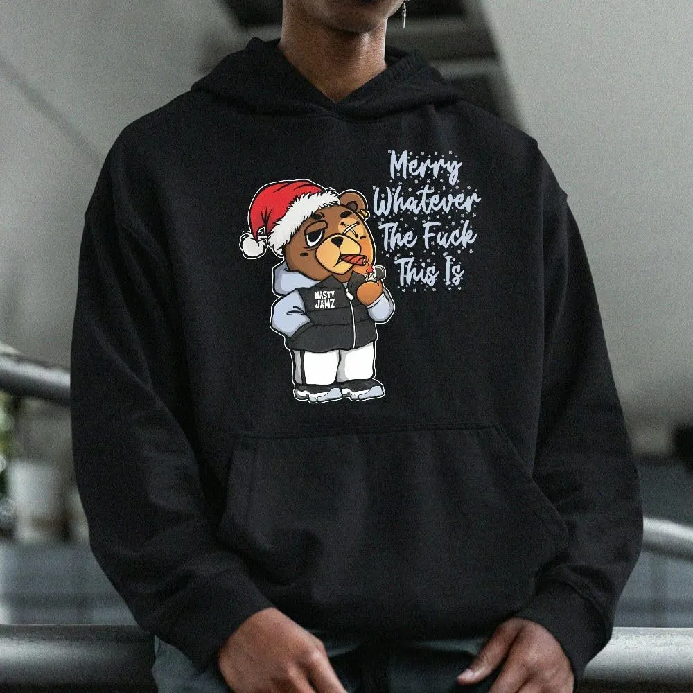 Merry Whatever Hoodie Matching AJ 11 Low Space Jamz for Men Women, Streetwear Clothing