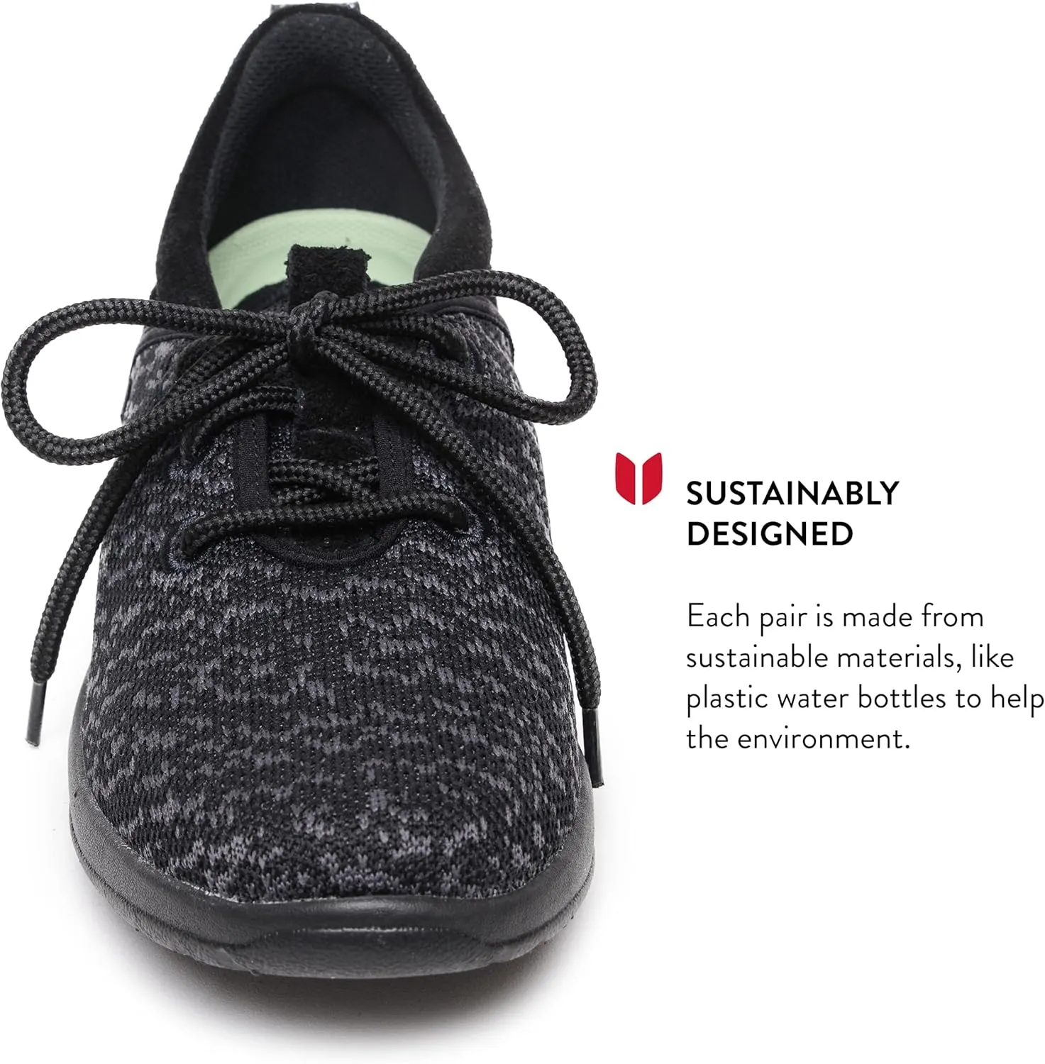 Minnetonka Women’s Ecowise Anew-Knit Casual Sneakers