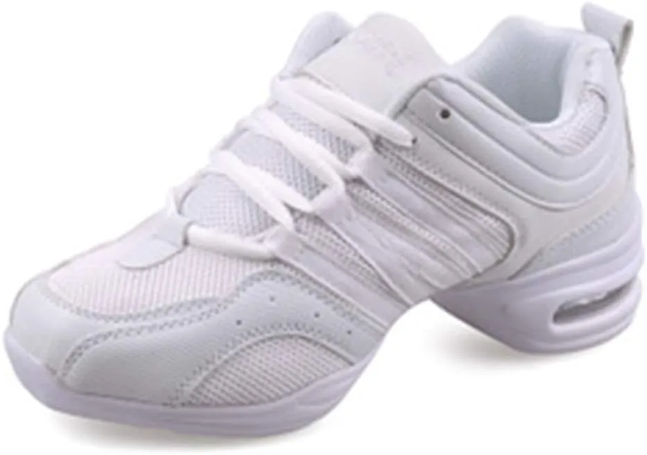 Modern Dance Shoes Women Air Cushion Sole Walking Shoes Ballroom Jazz Hip hop Practice Sneakers Dance Shoes, Model LYX-729