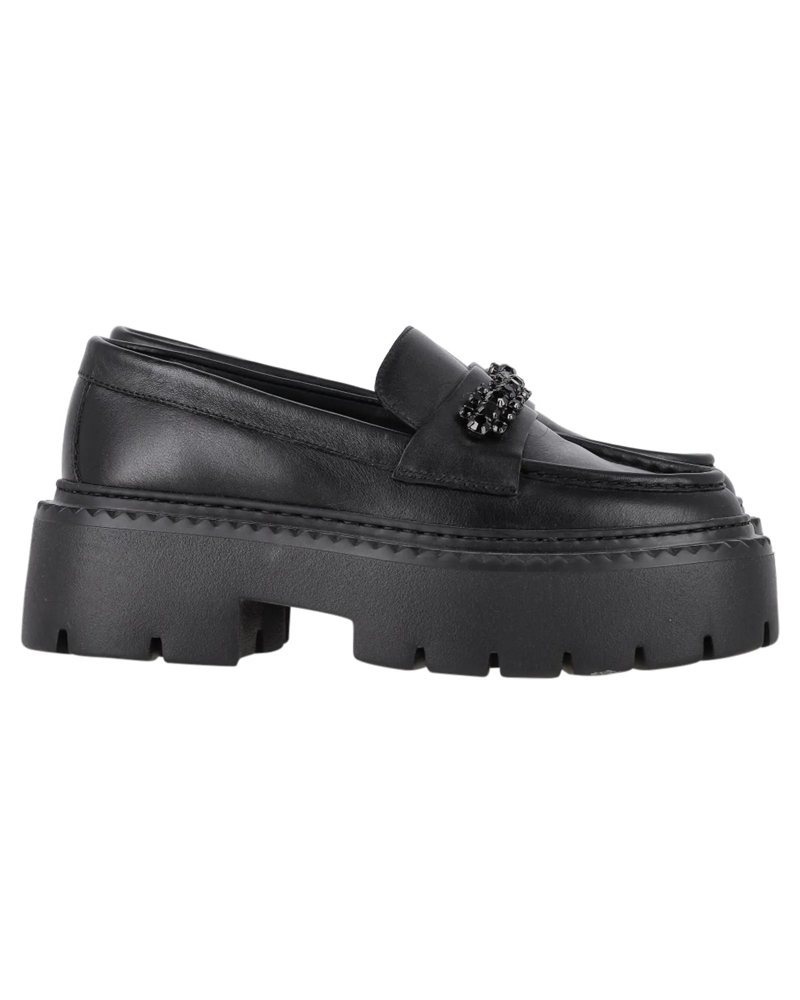 Platform Loafers Embellished