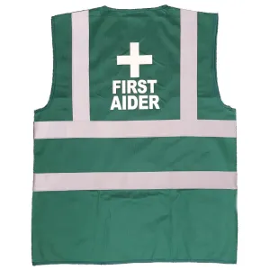 Printed - AIDER Waistcoat FIRST Urgent clearance Satisfied Hi-Viz