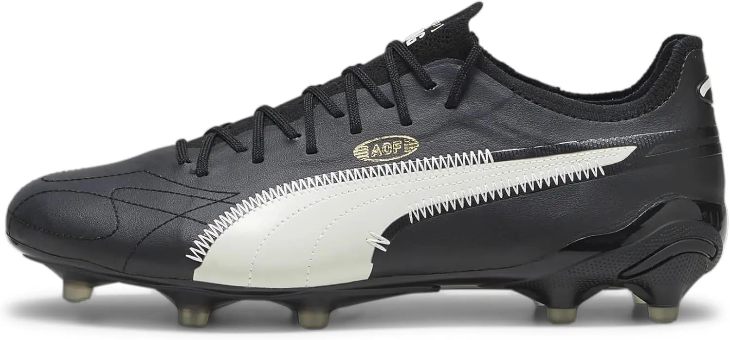 PUMA King Ultimate Art of Football Firm Ground Soccer Cleats - Legendary Design, Lightweight Outsole, Sustainable Materials